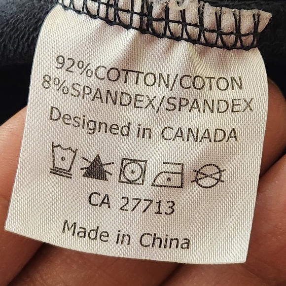 Bruzer Womens Small Petite Black Black Cowl Neck Zip Up Hoodie Sweater - Picture 5 of 5